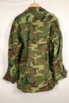 Circa 1966–67 | Estimated M-R | ERDL | Non-ripstop | Early print | Jungle fatigue jacket | Used