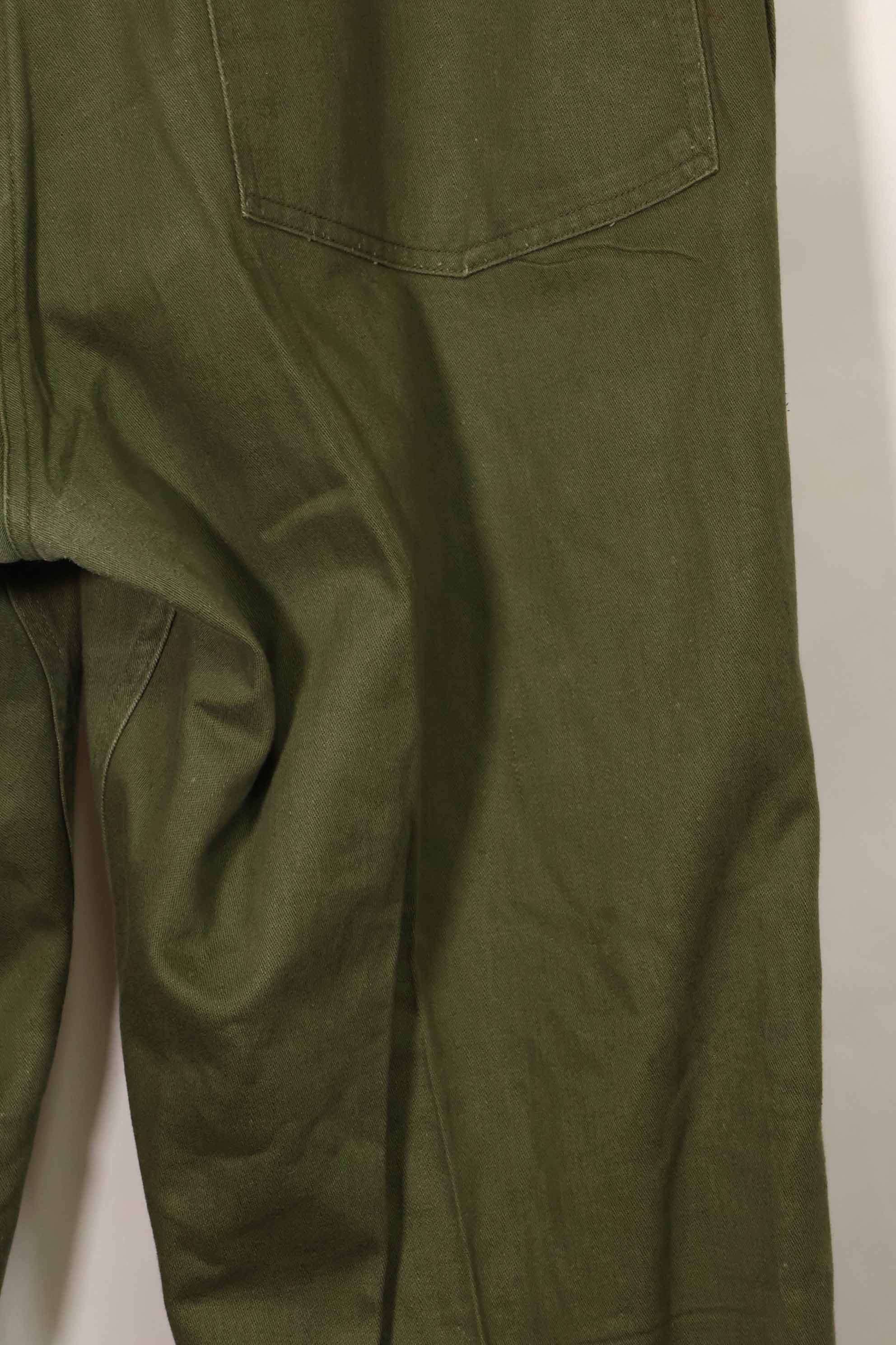 1960年代初期ロット　OG-107 ユーティリティパンツ　ベイカーパンツ LARGE　中古品