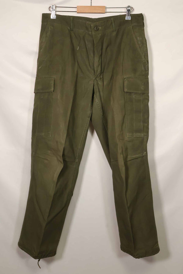 1969年契約　4th Model リップストップ　ジャングルファティーグ　パンツ　M-R　中古品