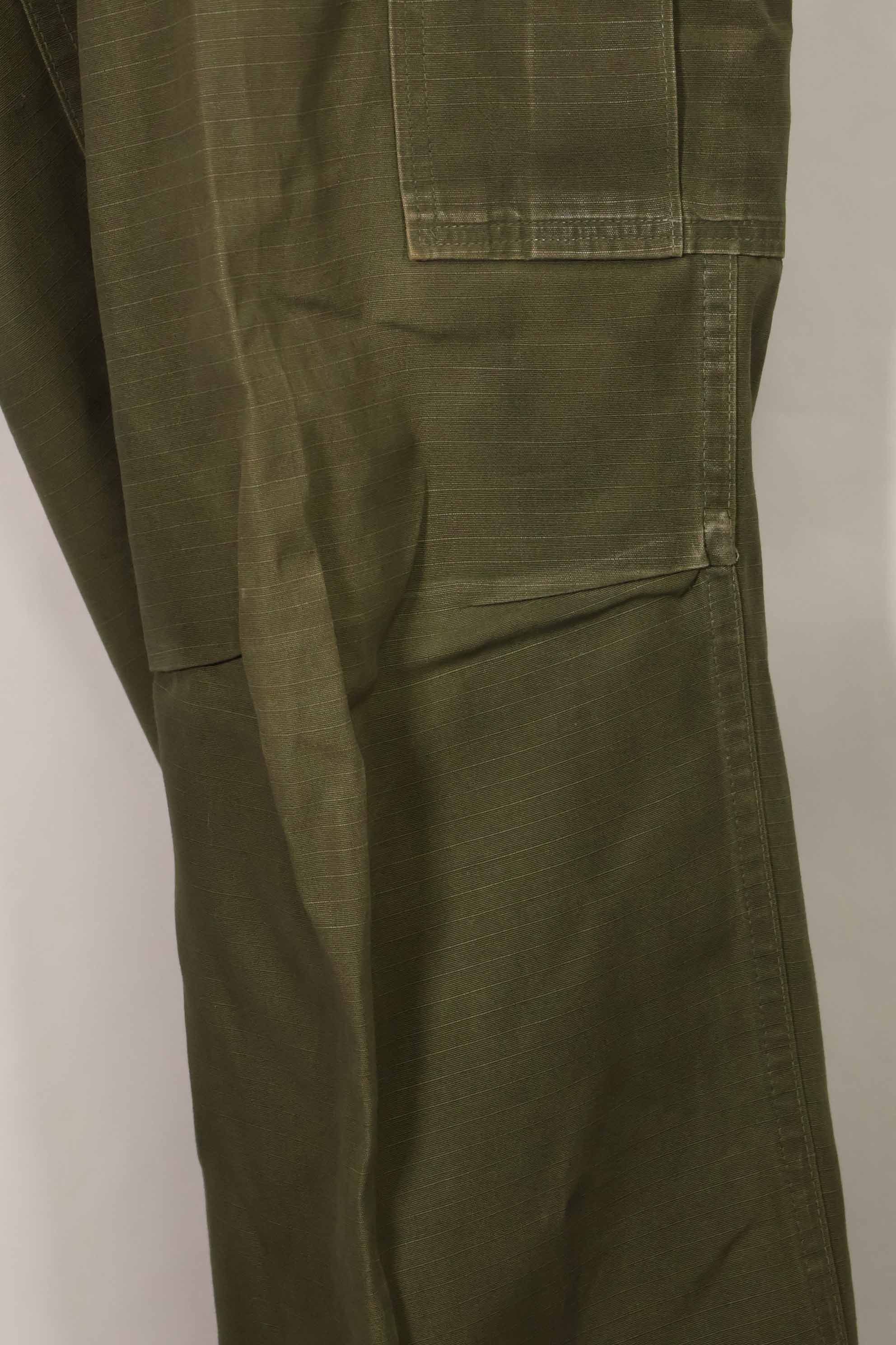 1969年契約　4th Model リップストップ　ジャングルファティーグ　パンツ　M-R　中古品