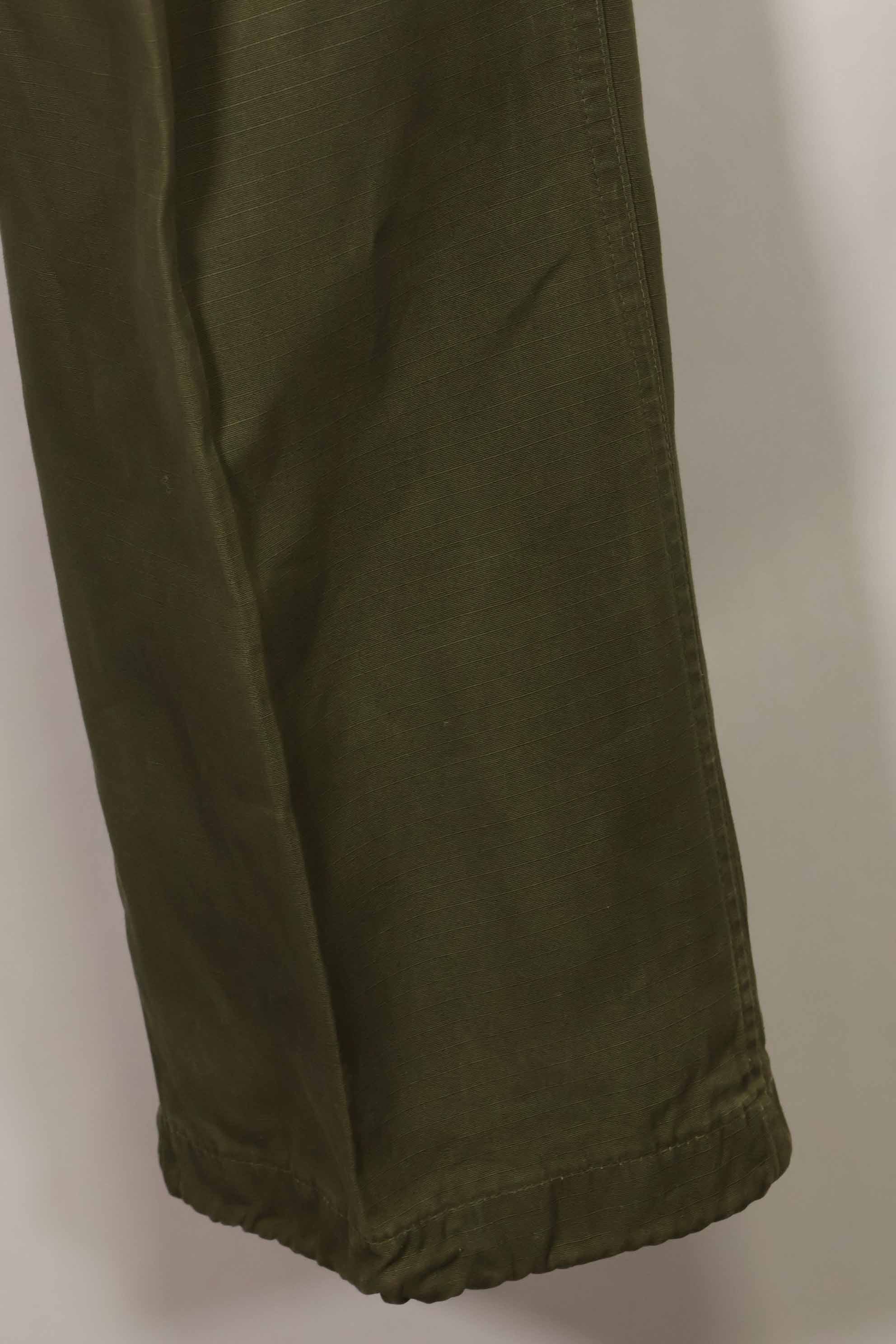 1969年契約　4th Model リップストップ　ジャングルファティーグ　パンツ　M-R　中古品