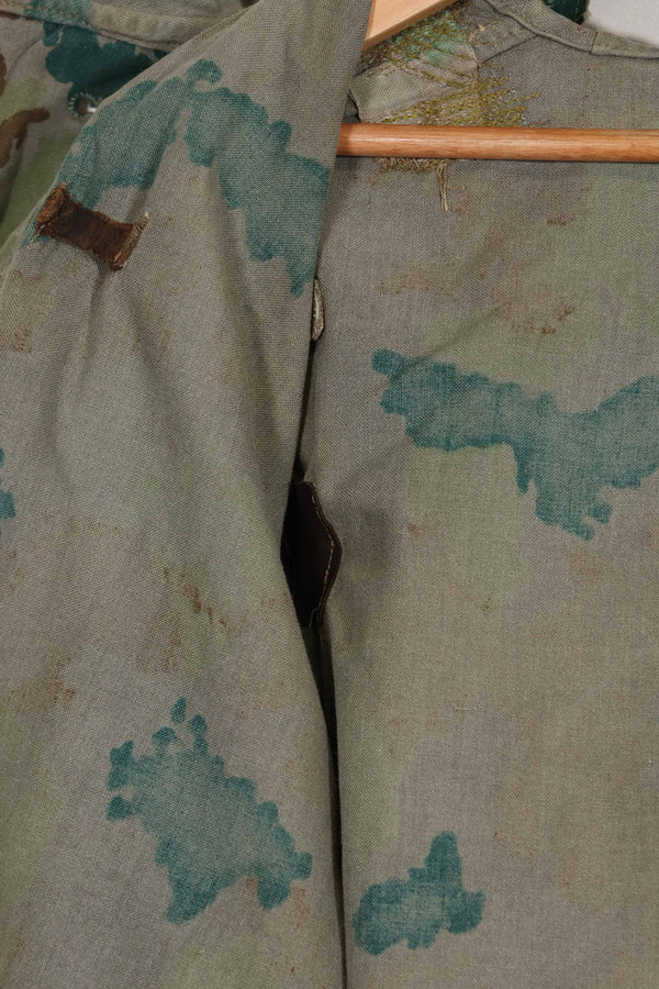 1960 年东德 NVA M58 布卢门森迷彩狙击手罩衫