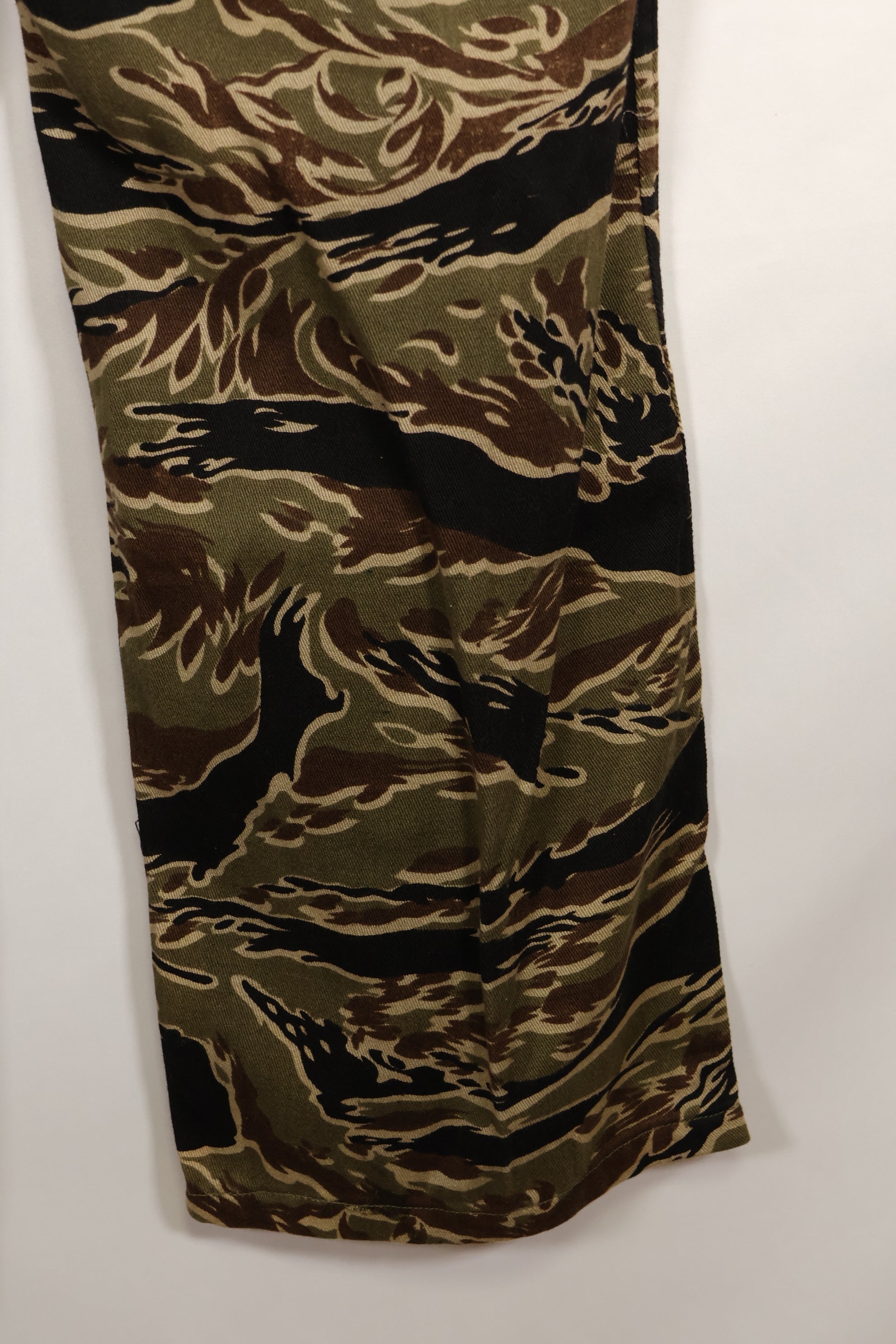 1960年代中頃　初期　ゴールドタイガーストライプ　パンツ　S-Rサイズ　USカット　状態良い