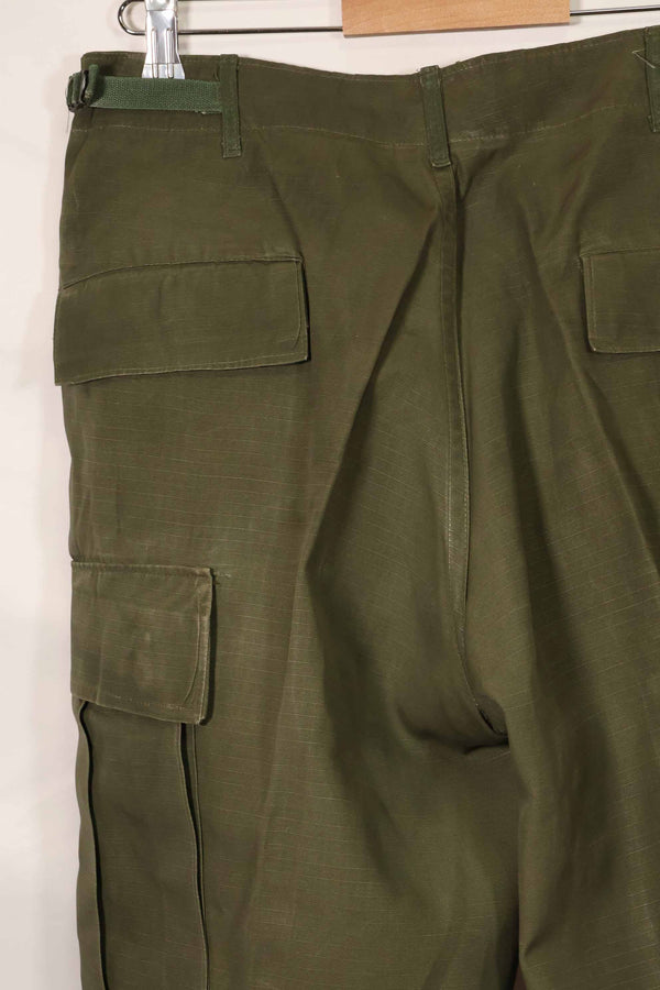 1969年契約　4th Model リップストップ　ジャングルファティーグ　パンツ　M-R　中古品