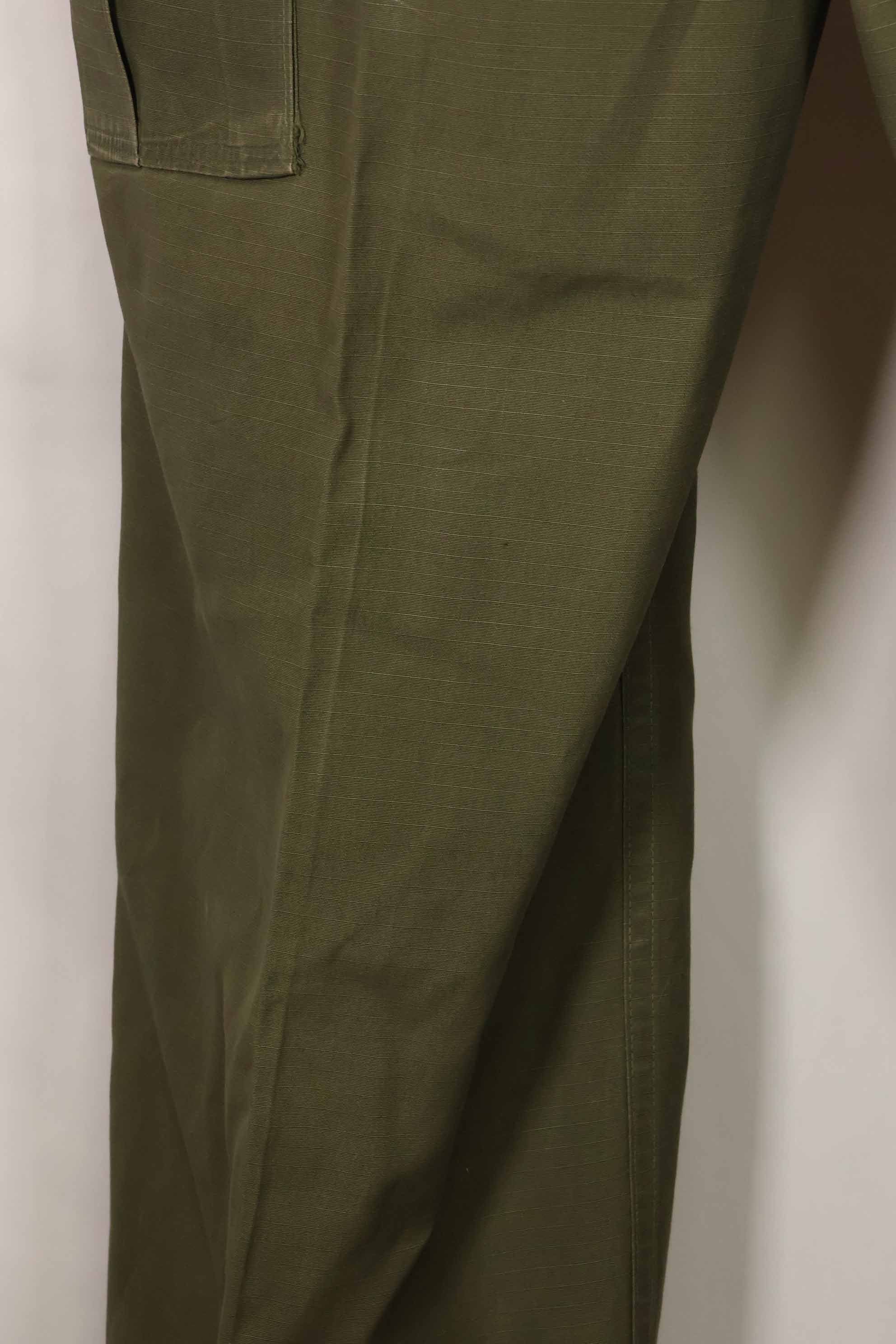 1969年契約　4th Model リップストップ　ジャングルファティーグ　パンツ　M-R　中古品