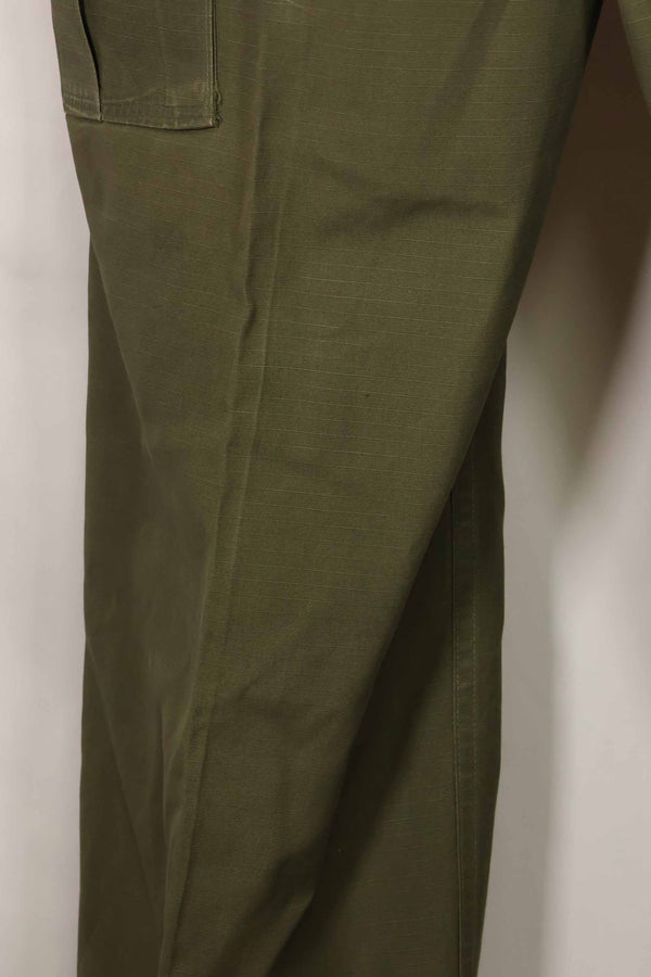 1969年契約　4th Model リップストップ　ジャングルファティーグ　パンツ　M-R　中古品