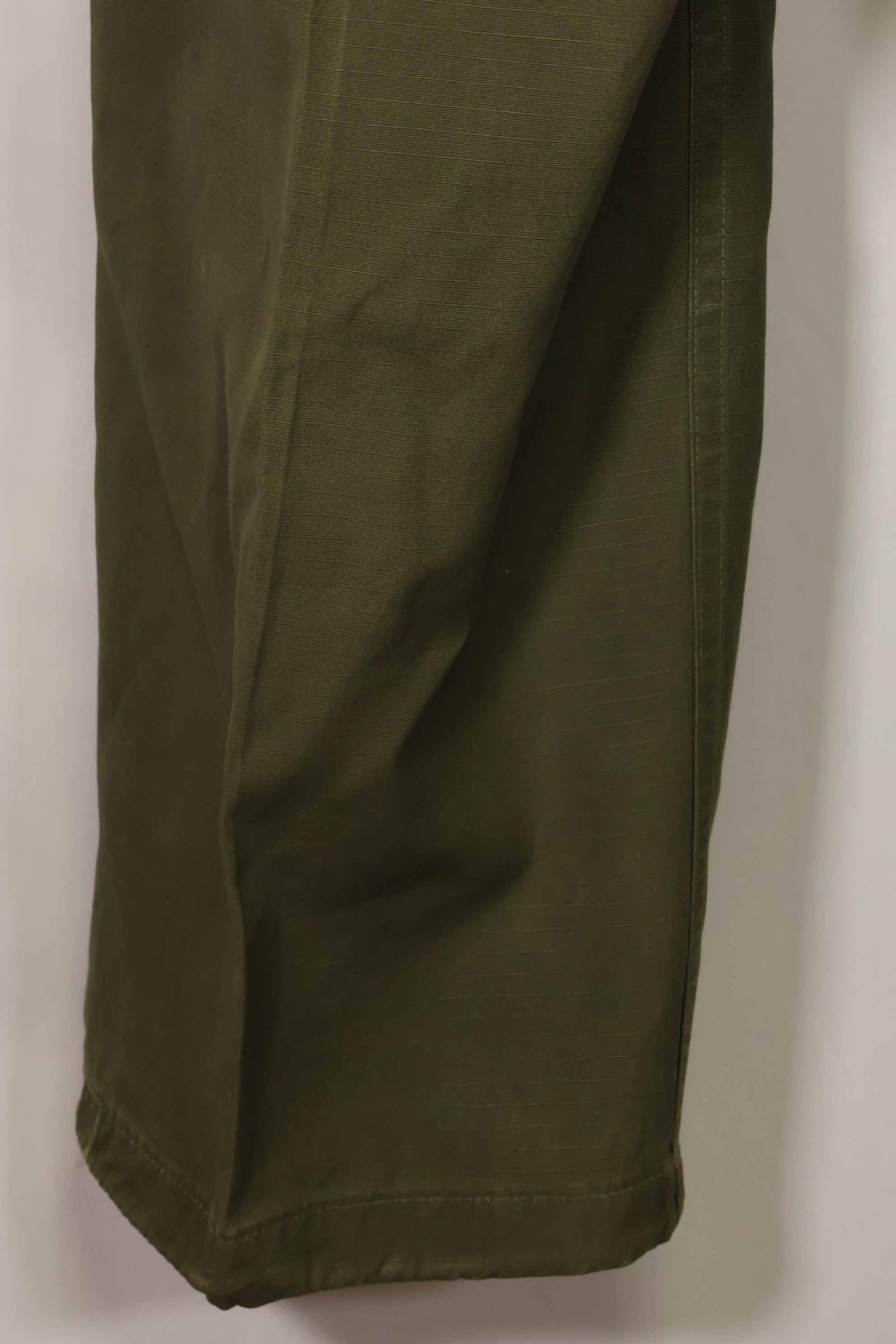1969年契約　4th Model リップストップ　ジャングルファティーグ　パンツ　M-R　中古品