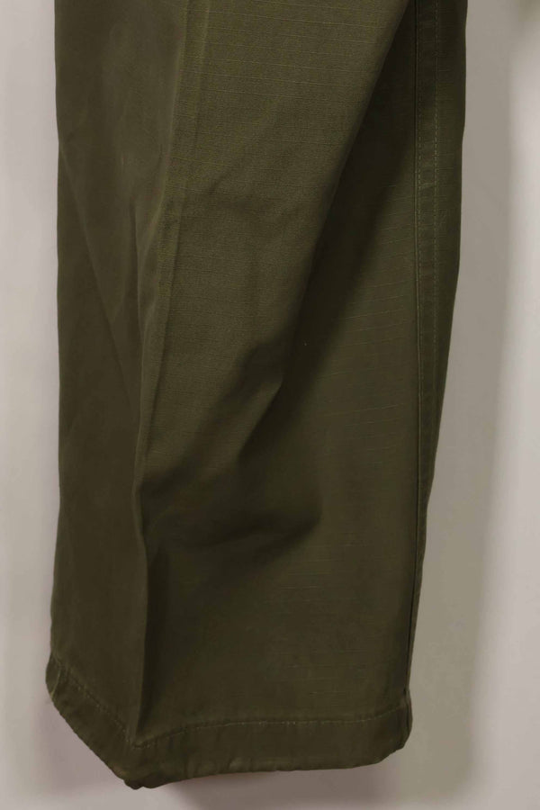 1969年契約　4th Model リップストップ　ジャングルファティーグ　パンツ　M-R　中古品