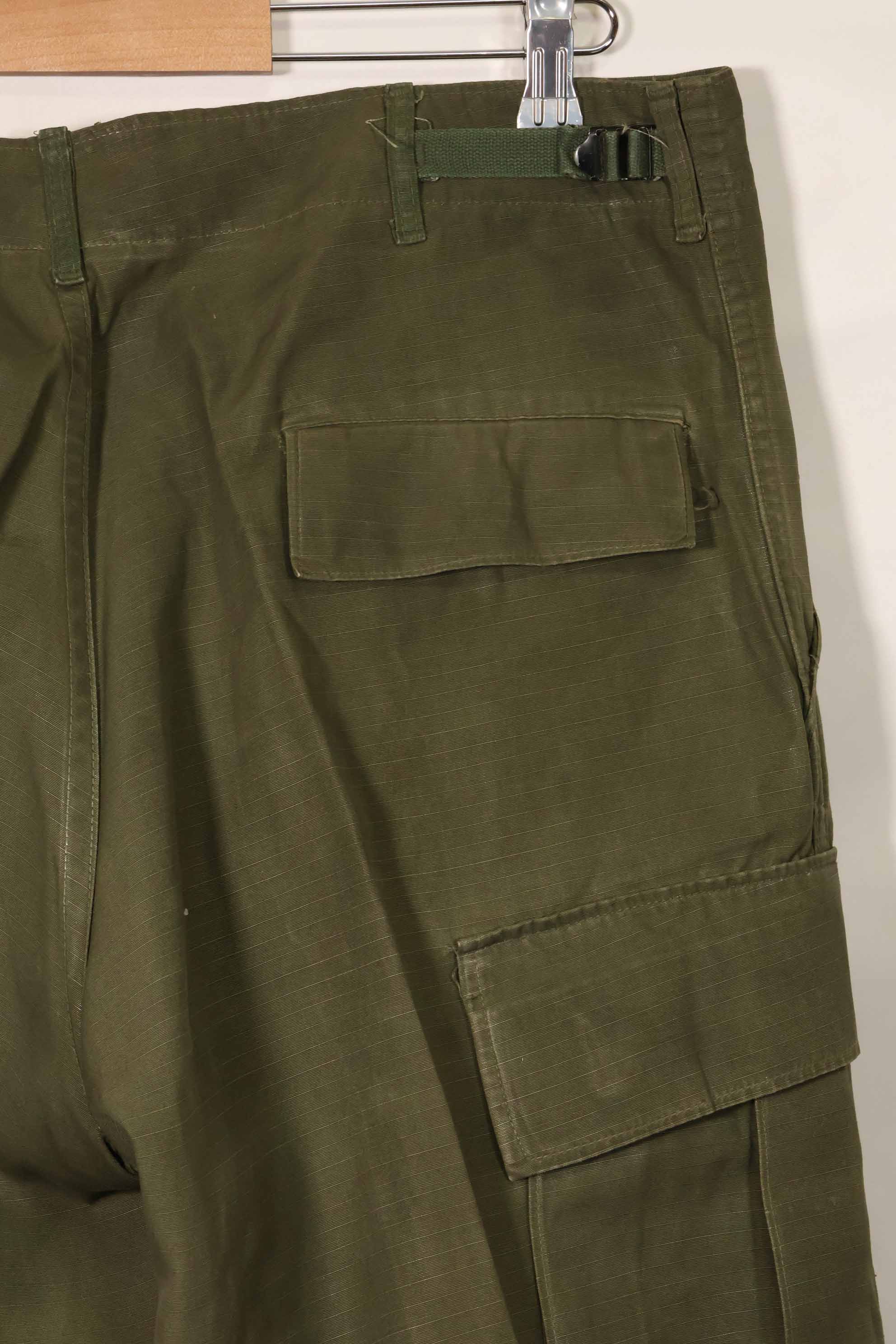 1969年契約　4th Model リップストップ　ジャングルファティーグ　パンツ　M-R　中古品