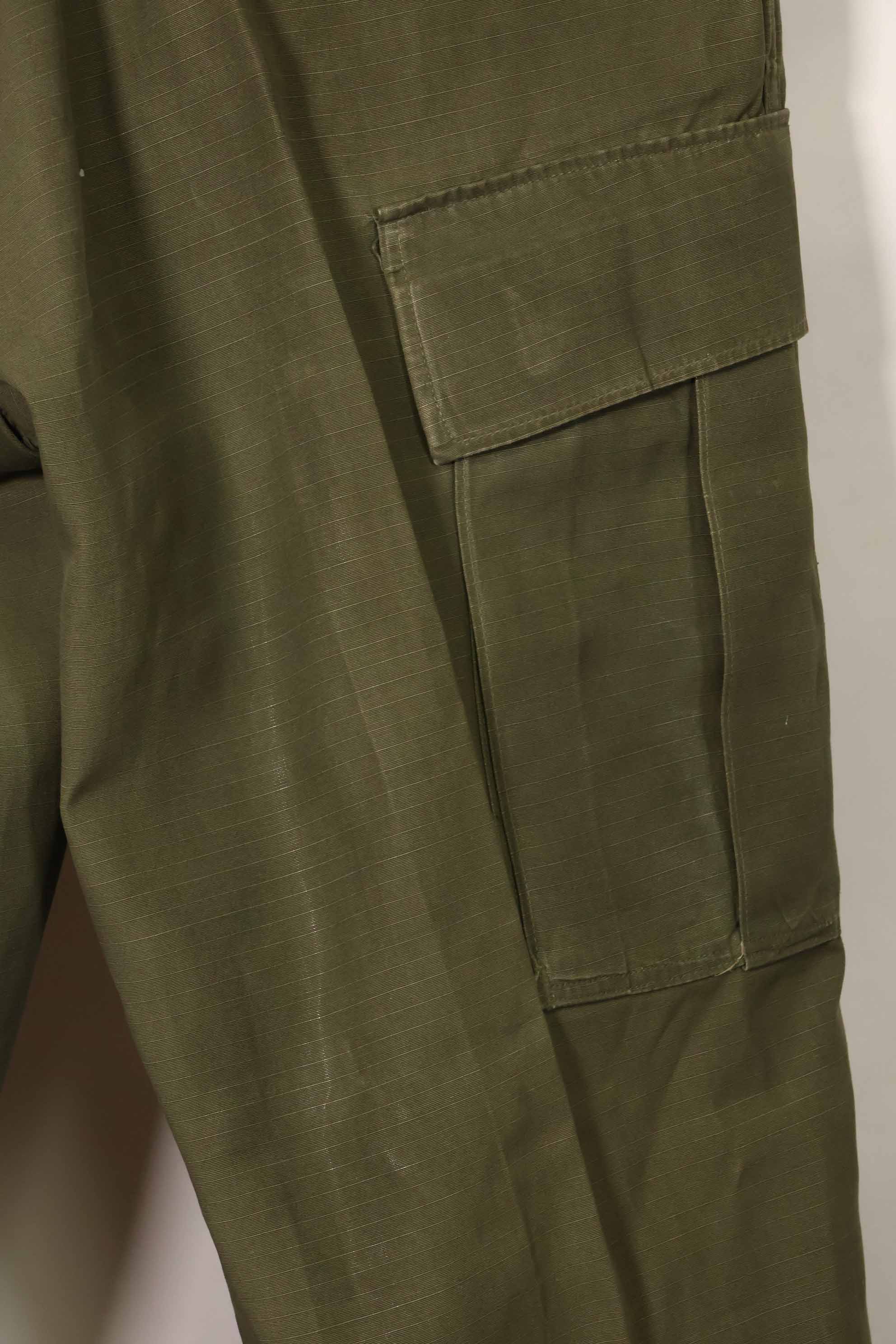 1969年契約　4th Model リップストップ　ジャングルファティーグ　パンツ　M-R　中古品