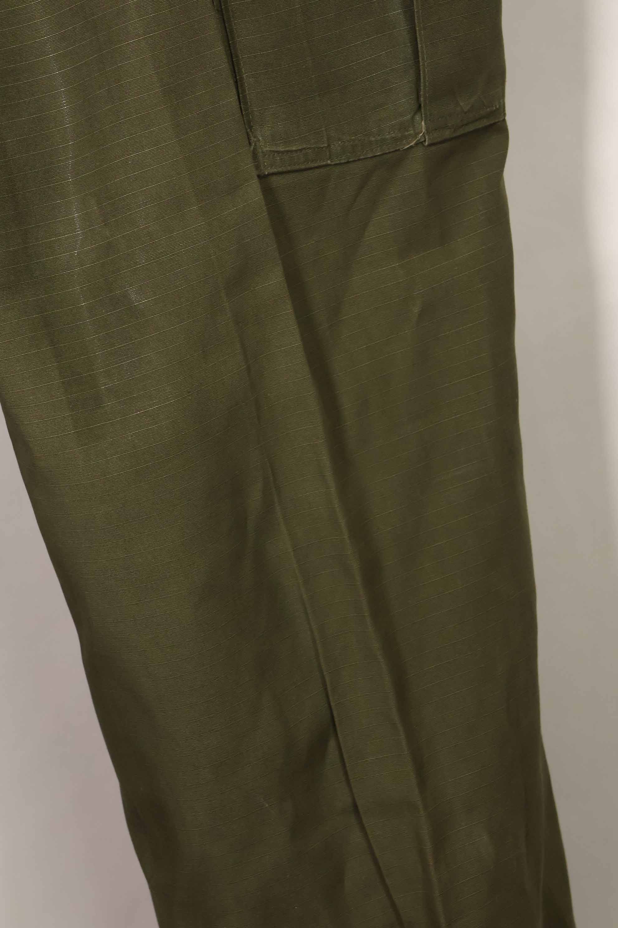 1969年契約　4th Model リップストップ　ジャングルファティーグ　パンツ　M-R　中古品