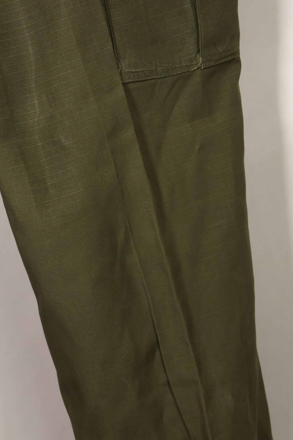 1969年契約　4th Model リップストップ　ジャングルファティーグ　パンツ　M-R　中古品