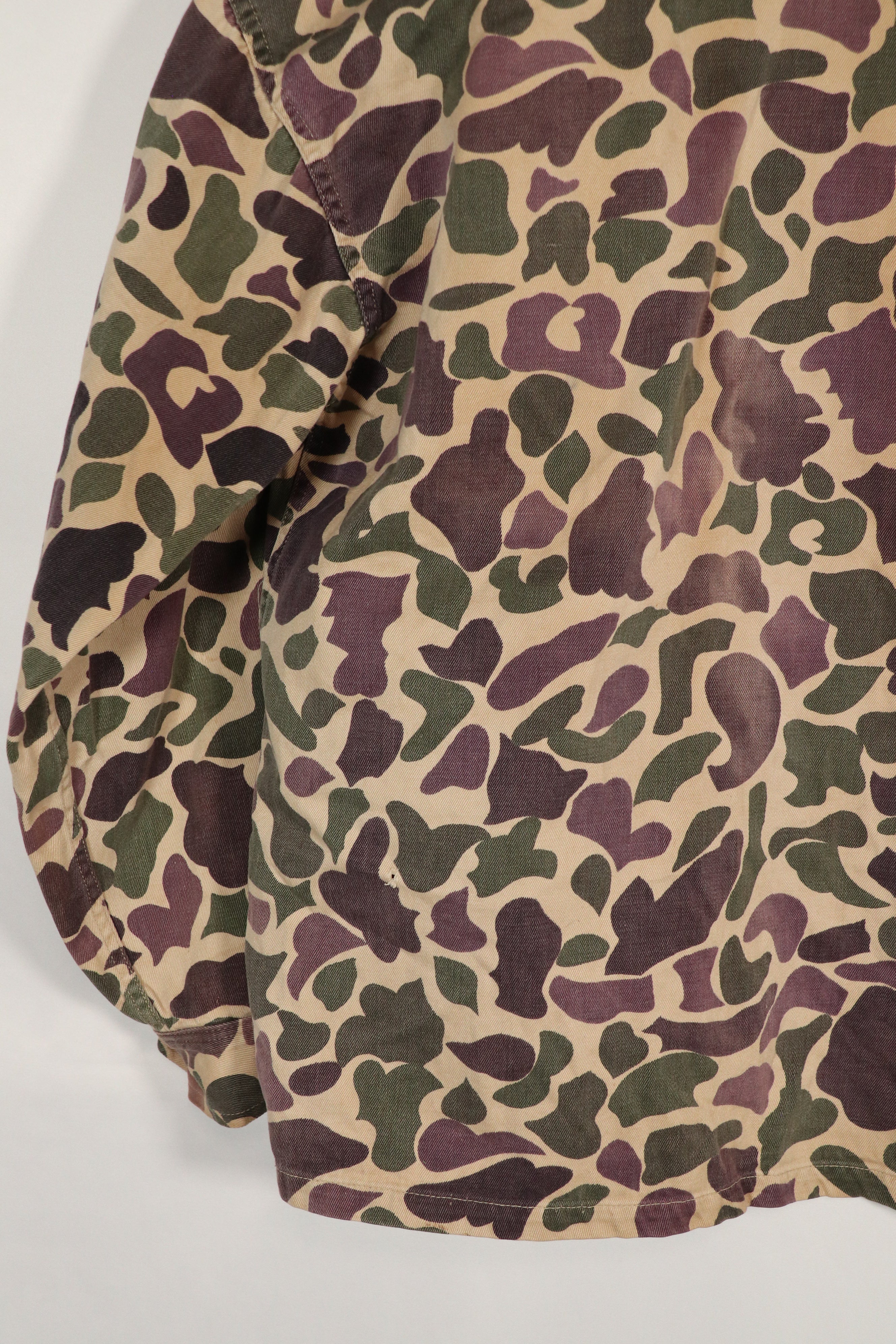 実物　CIDG ベオガム迷彩　Asian Cut シャツ　A-M　退色あり　使用感あり