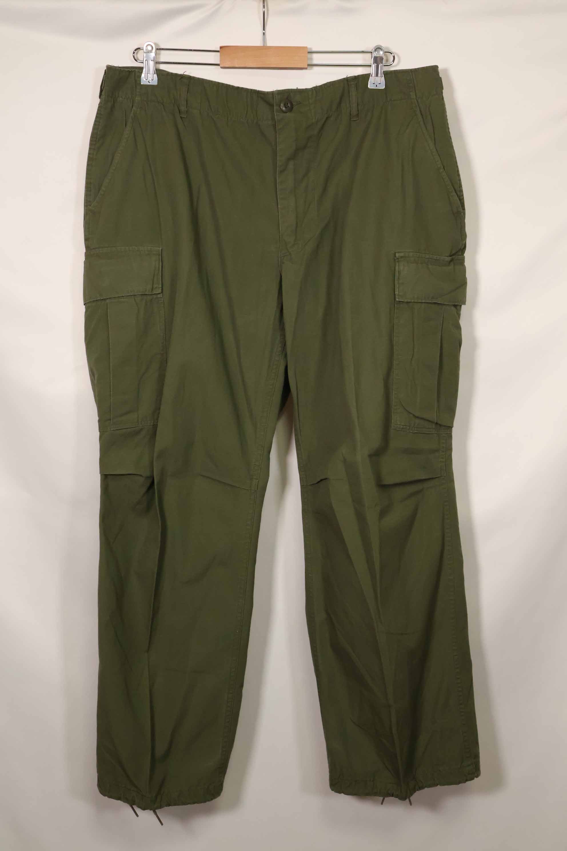 契約年不明　4th Model リップストップ　ジャングルファティーグ　パンツ　L-R　中古品