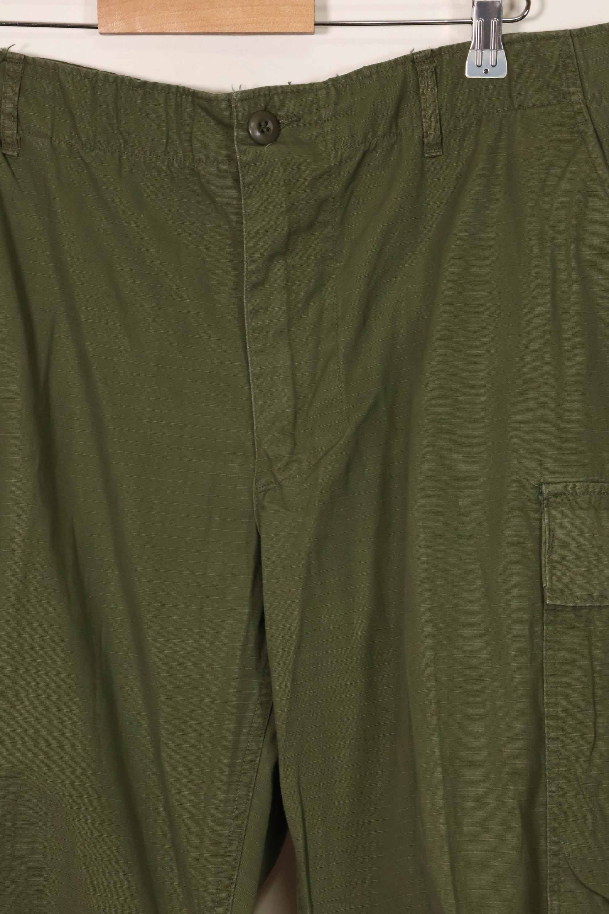 契約年不明　4th Model リップストップ　ジャングルファティーグ　パンツ　L-R　中古品