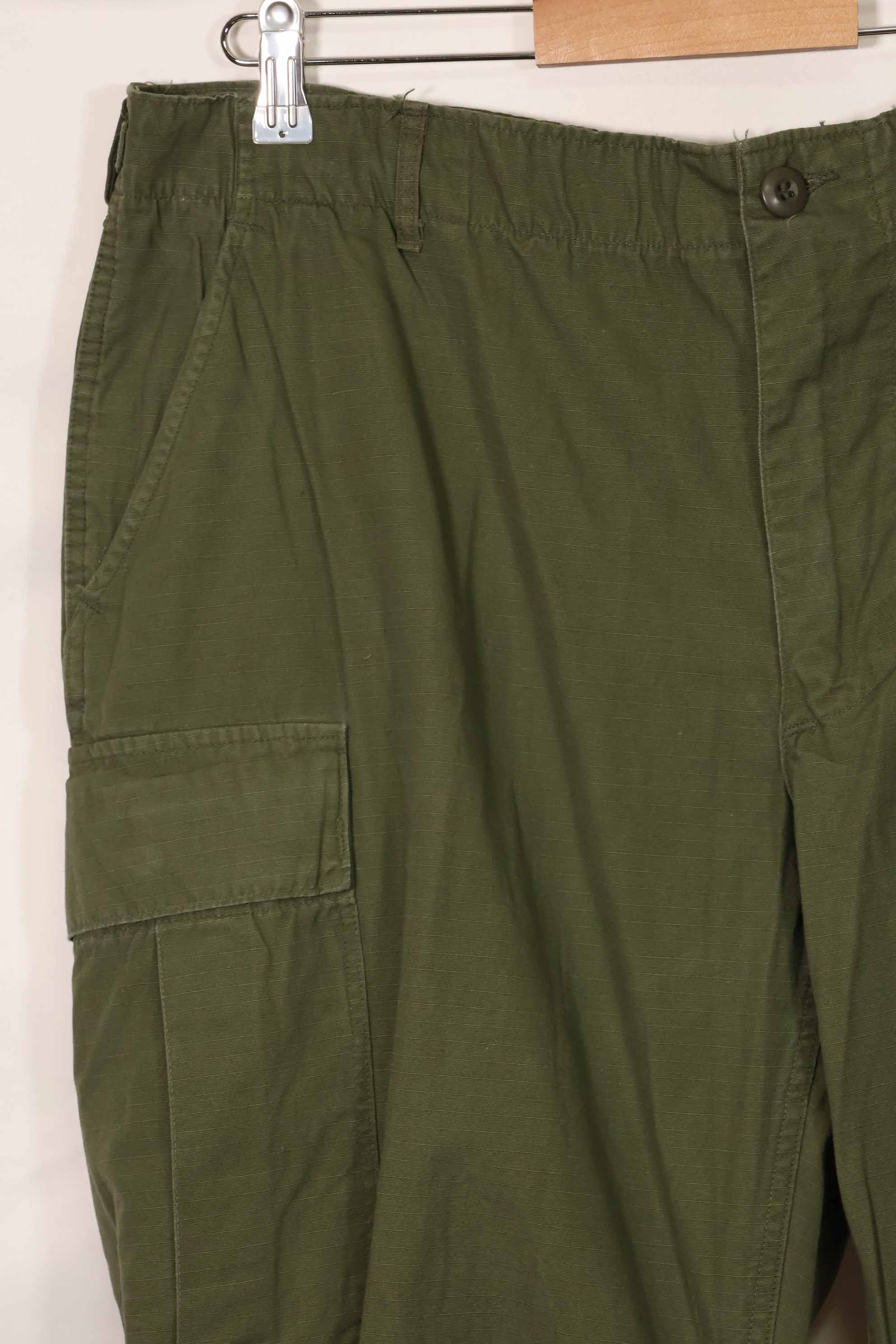 契約年不明　4th Model リップストップ　ジャングルファティーグ　パンツ　L-R　中古品