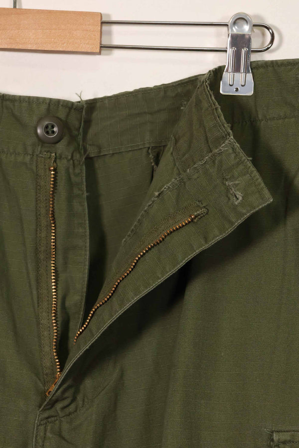 契約年不明　4th Model リップストップ　ジャングルファティーグ　パンツ　L-R　中古品