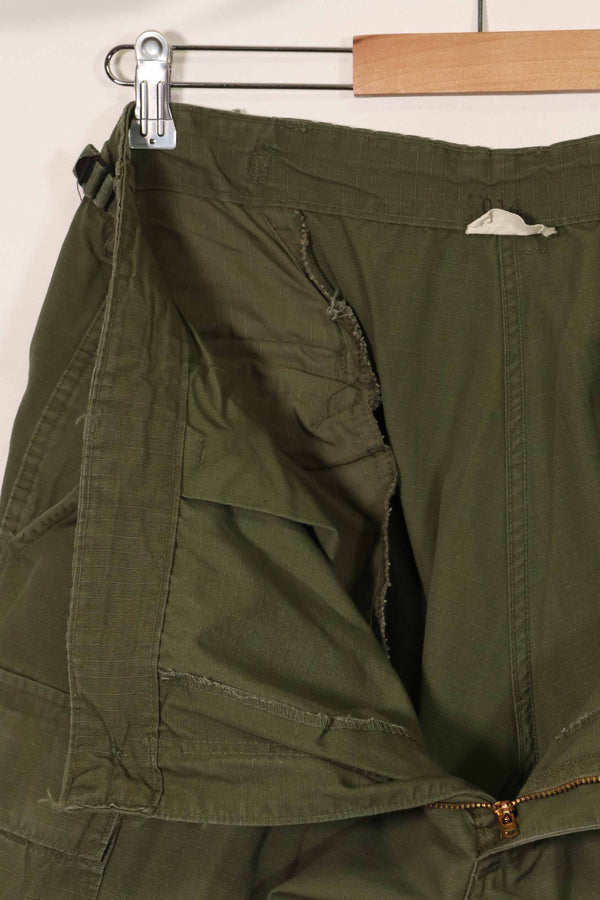 契約年不明　4th Model リップストップ　ジャングルファティーグ　パンツ　L-R　中古品