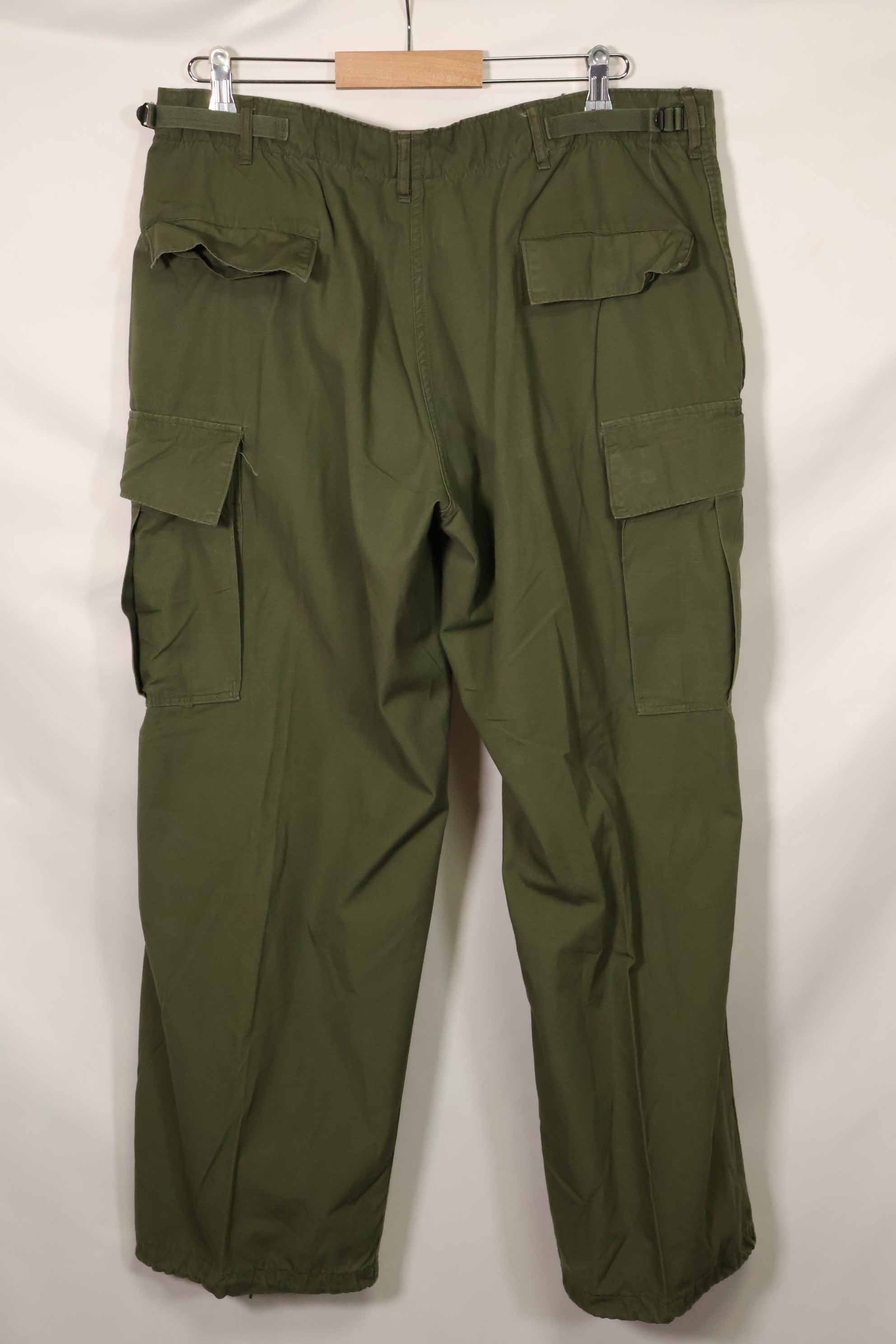 契約年不明　4th Model リップストップ　ジャングルファティーグ　パンツ　L-R　中古品