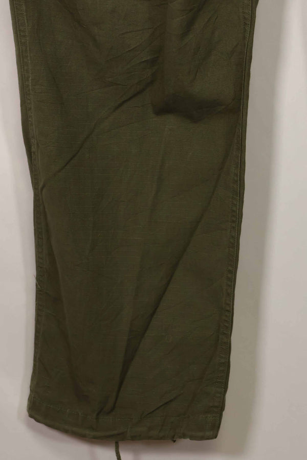 1967年契約　4th Model リップストップ　ジャングルファティーグ　パンツ　L-L　中古品