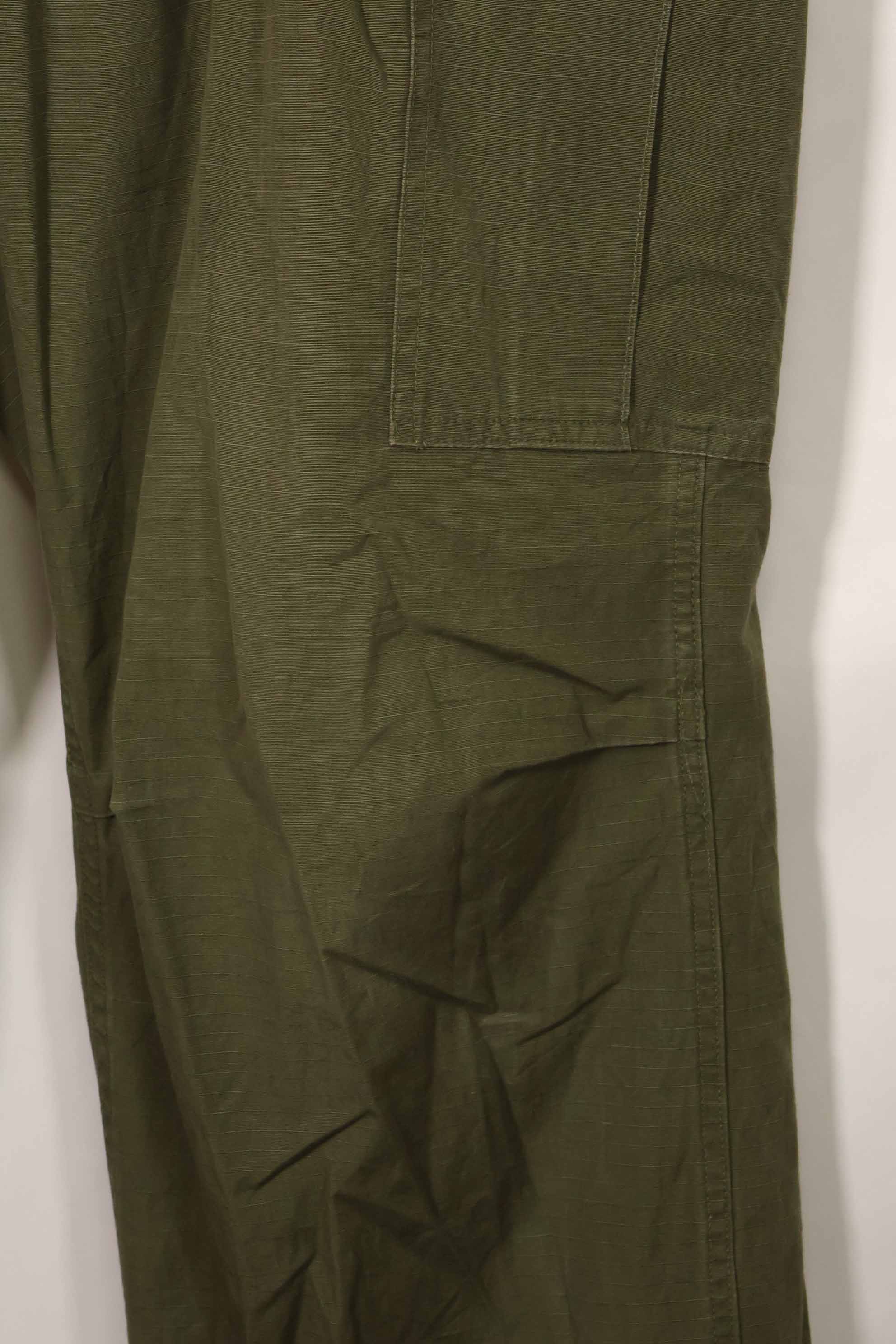 1967年契約　4th Model リップストップ　ジャングルファティーグ　パンツ　L-L　中古品