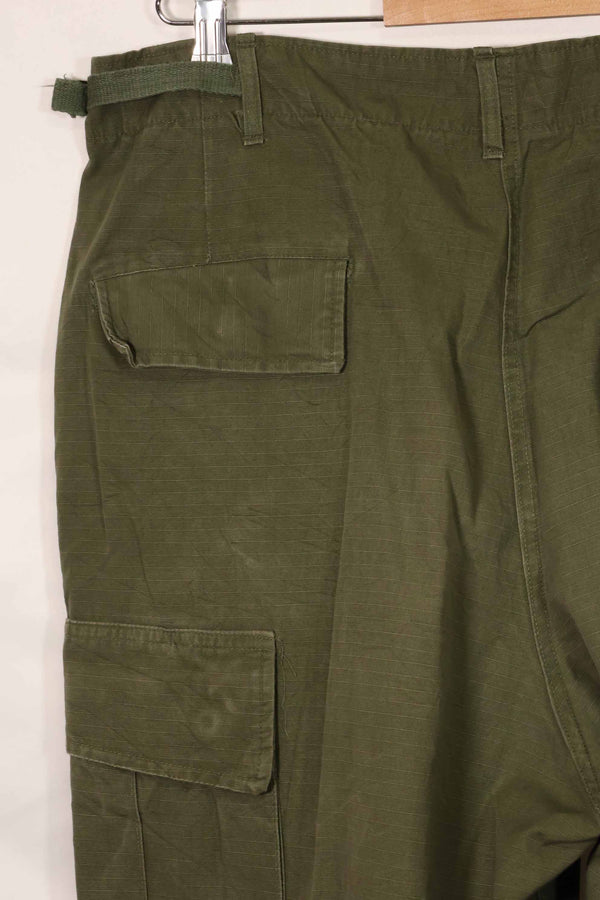1967年契約　4th Model リップストップ　ジャングルファティーグ　パンツ　L-L　中古品