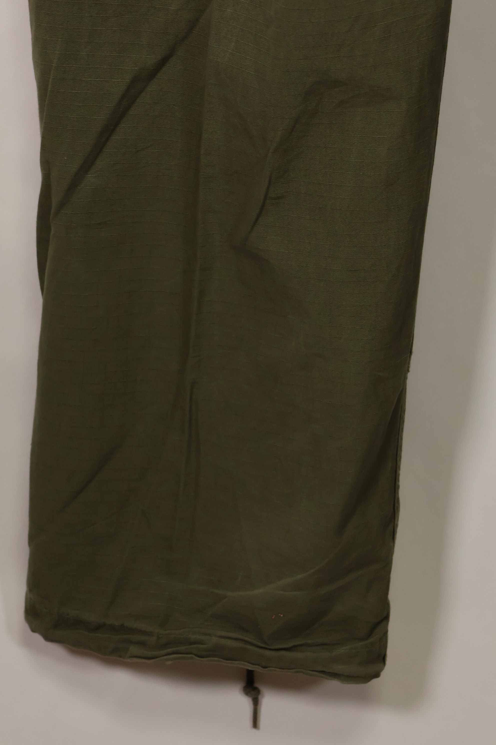 1967年契約　4th Model リップストップ　ジャングルファティーグ　パンツ　L-L　中古品