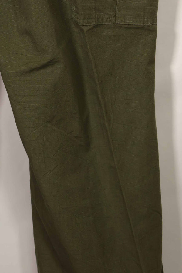 1967年契約　4th Model リップストップ　ジャングルファティーグ　パンツ　L-L　中古品