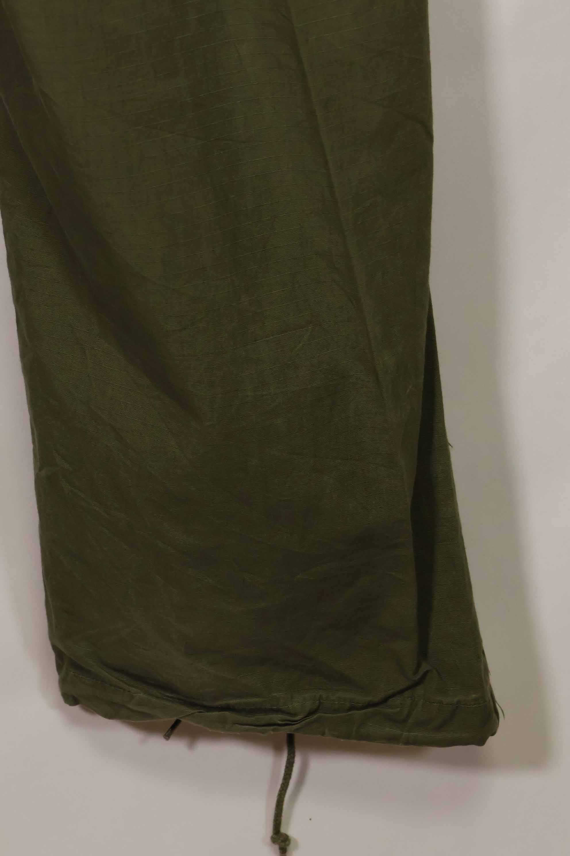 1967年契約　4th Model リップストップ　ジャングルファティーグ　パンツ　L-L　中古品