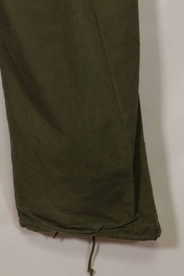 1967年契約　4th Model リップストップ　ジャングルファティーグ　パンツ　L-L　中古品