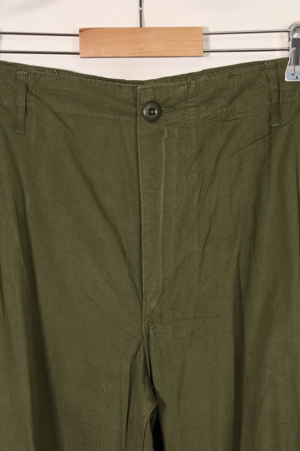 1969年契約　4th Model リップストップ　ジャングルファティーグ　パンツ　L-R　中古品