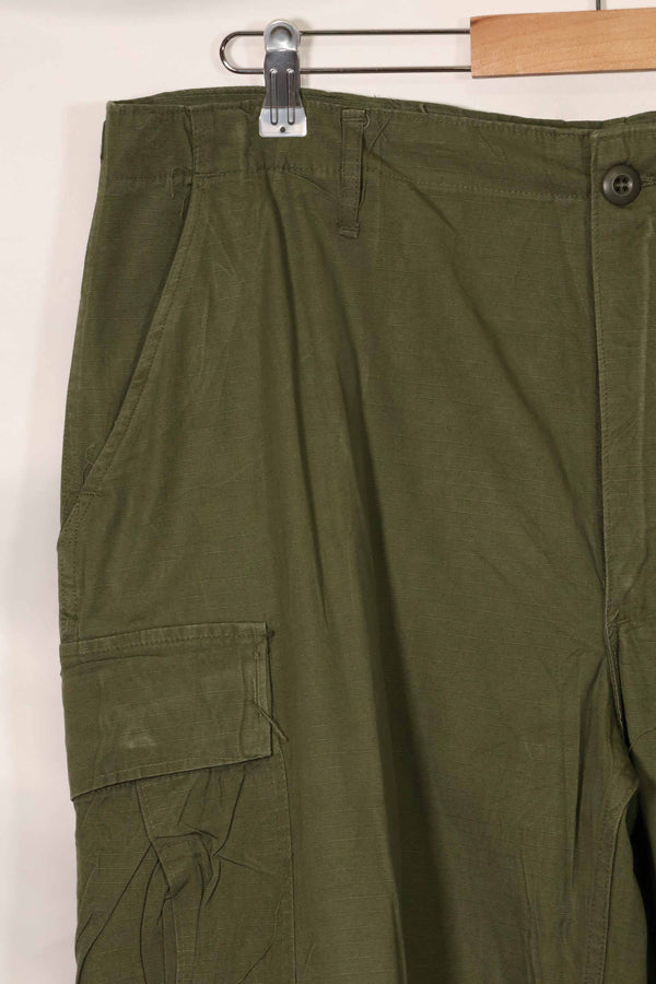 1969年契約　4th Model リップストップ　ジャングルファティーグ　パンツ　L-R　中古品