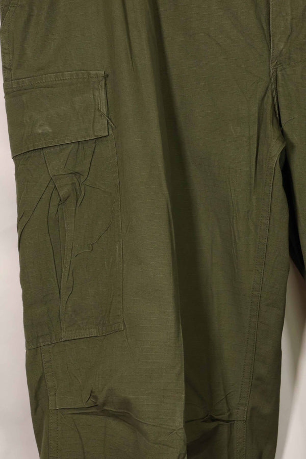 1969年契約　4th Model リップストップ　ジャングルファティーグ　パンツ　L-R　中古品