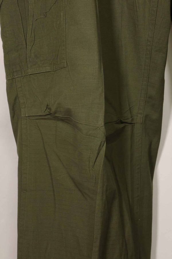 1969年契約　4th Model リップストップ　ジャングルファティーグ　パンツ　L-R　中古品