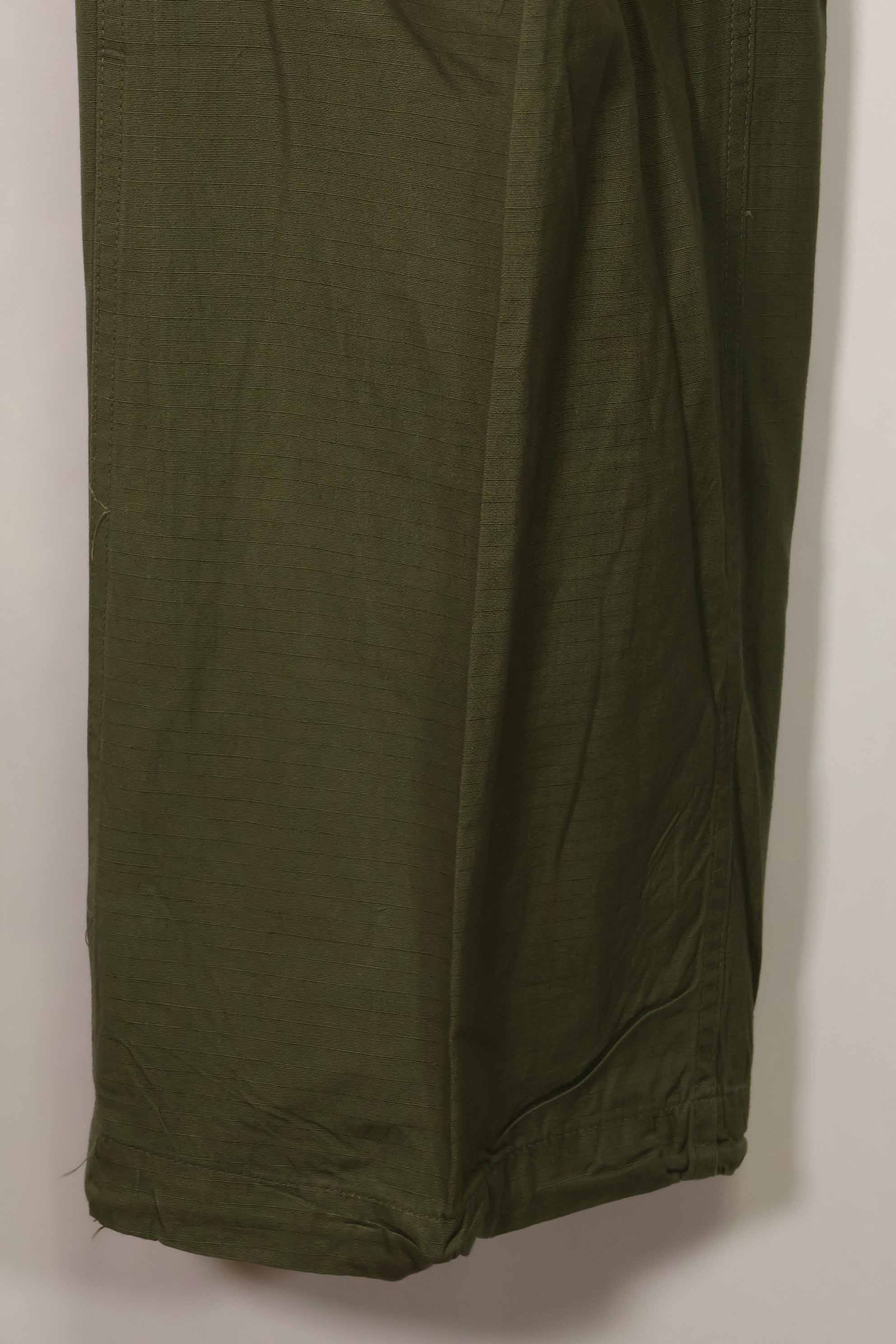 1969年契約　4th Model リップストップ　ジャングルファティーグ　パンツ　L-R　中古品