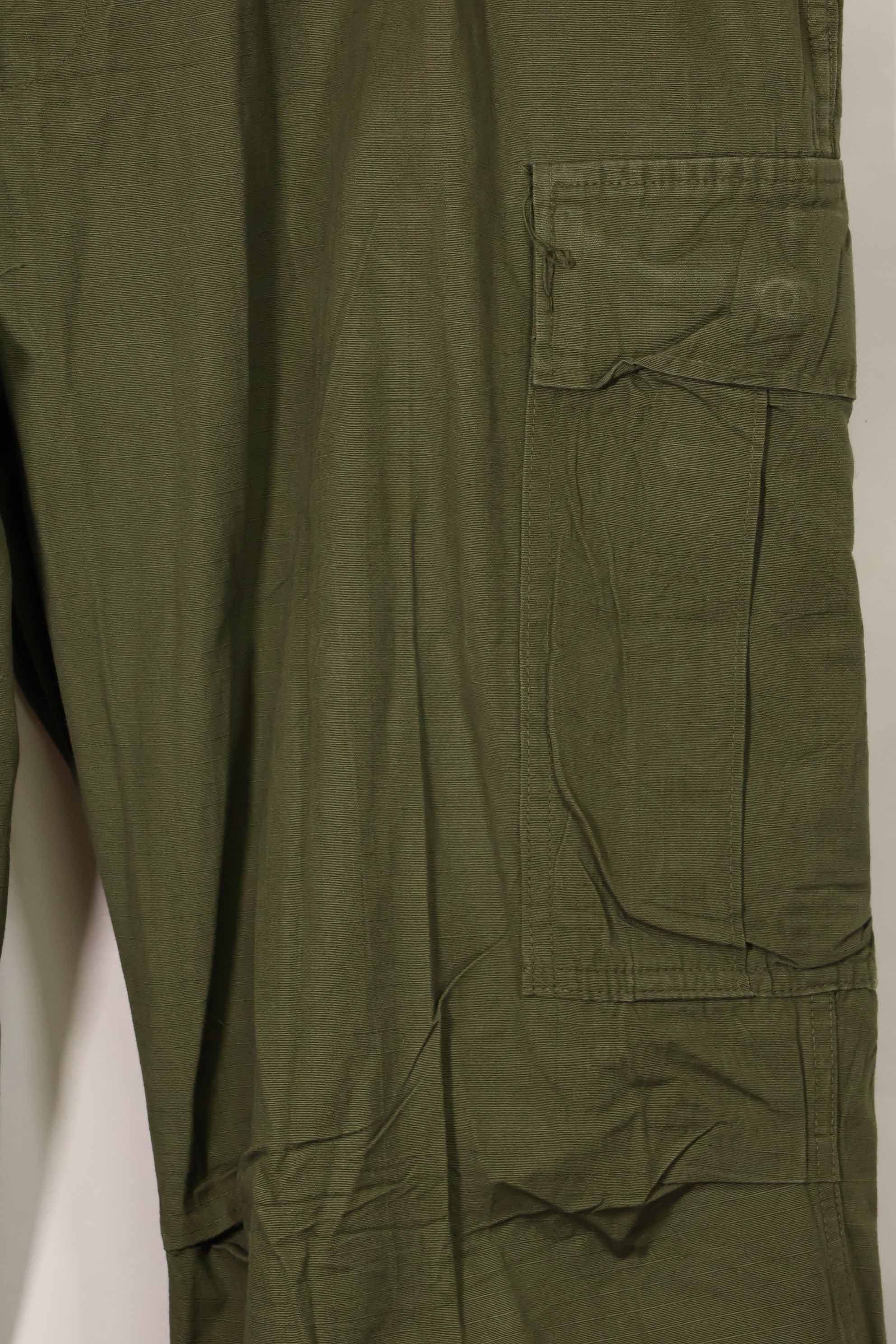 1969年契約　4th Model リップストップ　ジャングルファティーグ　パンツ　L-R　中古品