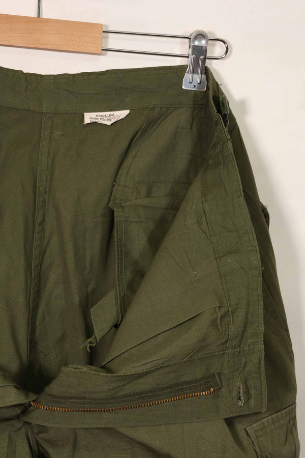 1969年契約　4th Model リップストップ　ジャングルファティーグ　パンツ　L-R　中古品
