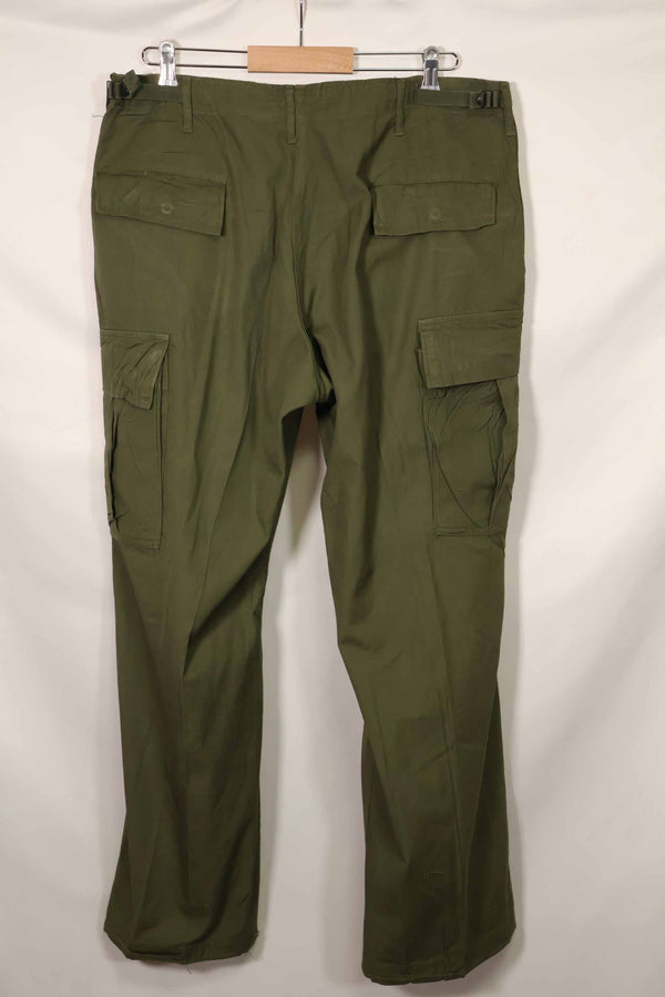 1969年契約　4th Model リップストップ　ジャングルファティーグ　パンツ　L-R　中古品