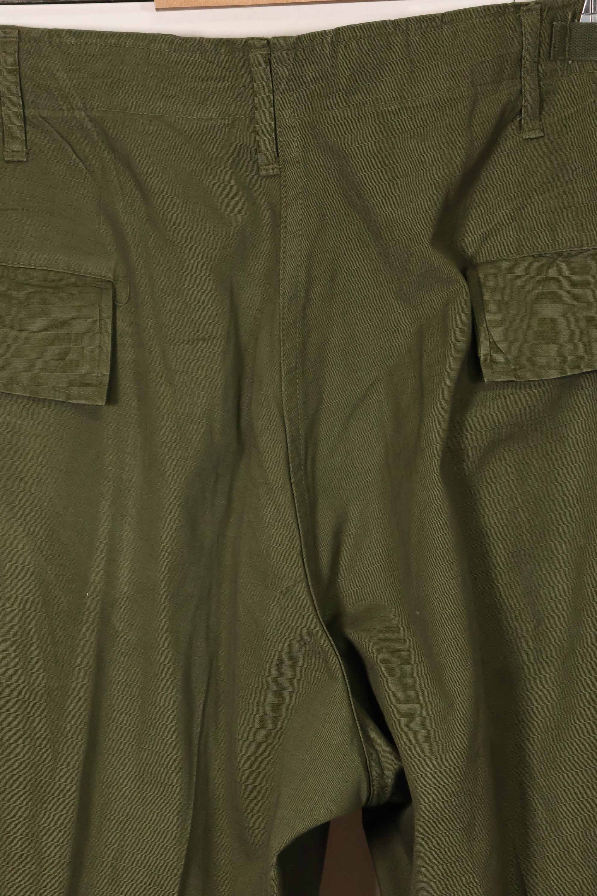 1969年契約　4th Model リップストップ　ジャングルファティーグ　パンツ　L-R　中古品