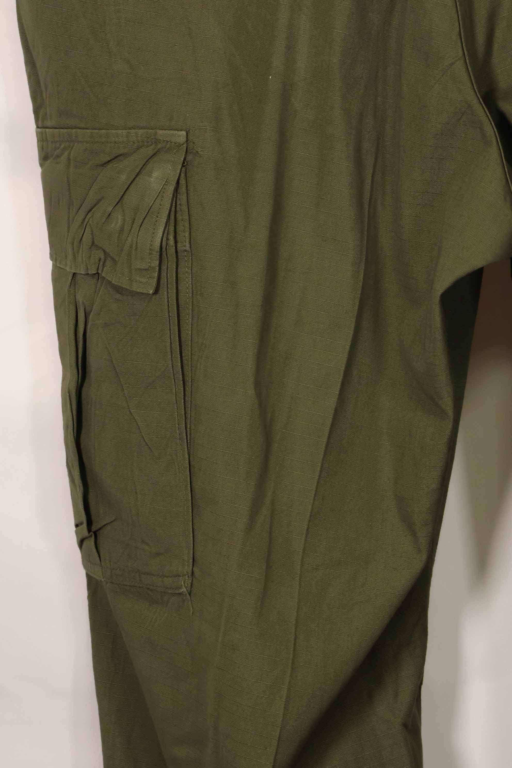 1969年契約　4th Model リップストップ　ジャングルファティーグ　パンツ　L-R　中古品
