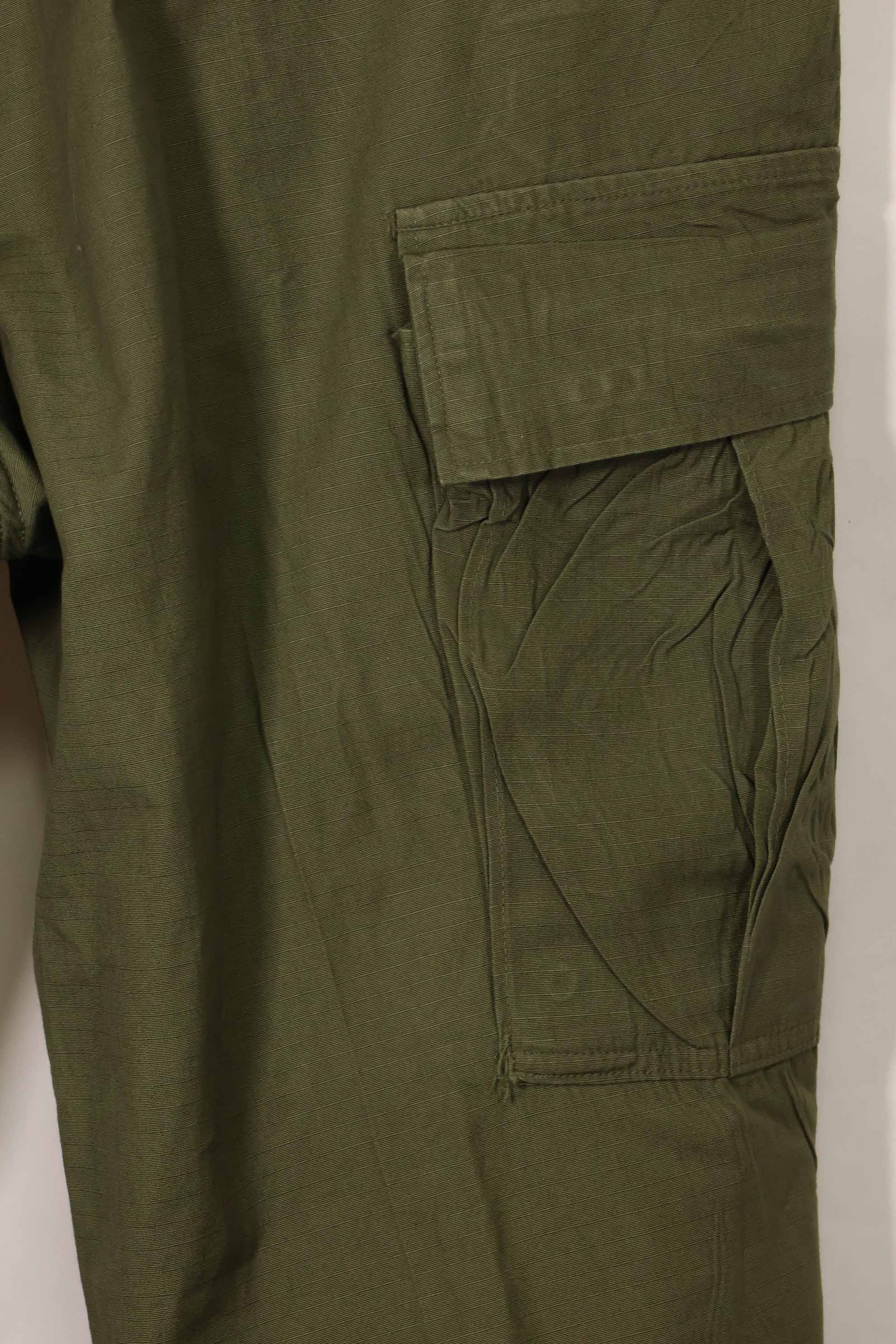 1969年契約　4th Model リップストップ　ジャングルファティーグ　パンツ　L-R　中古品