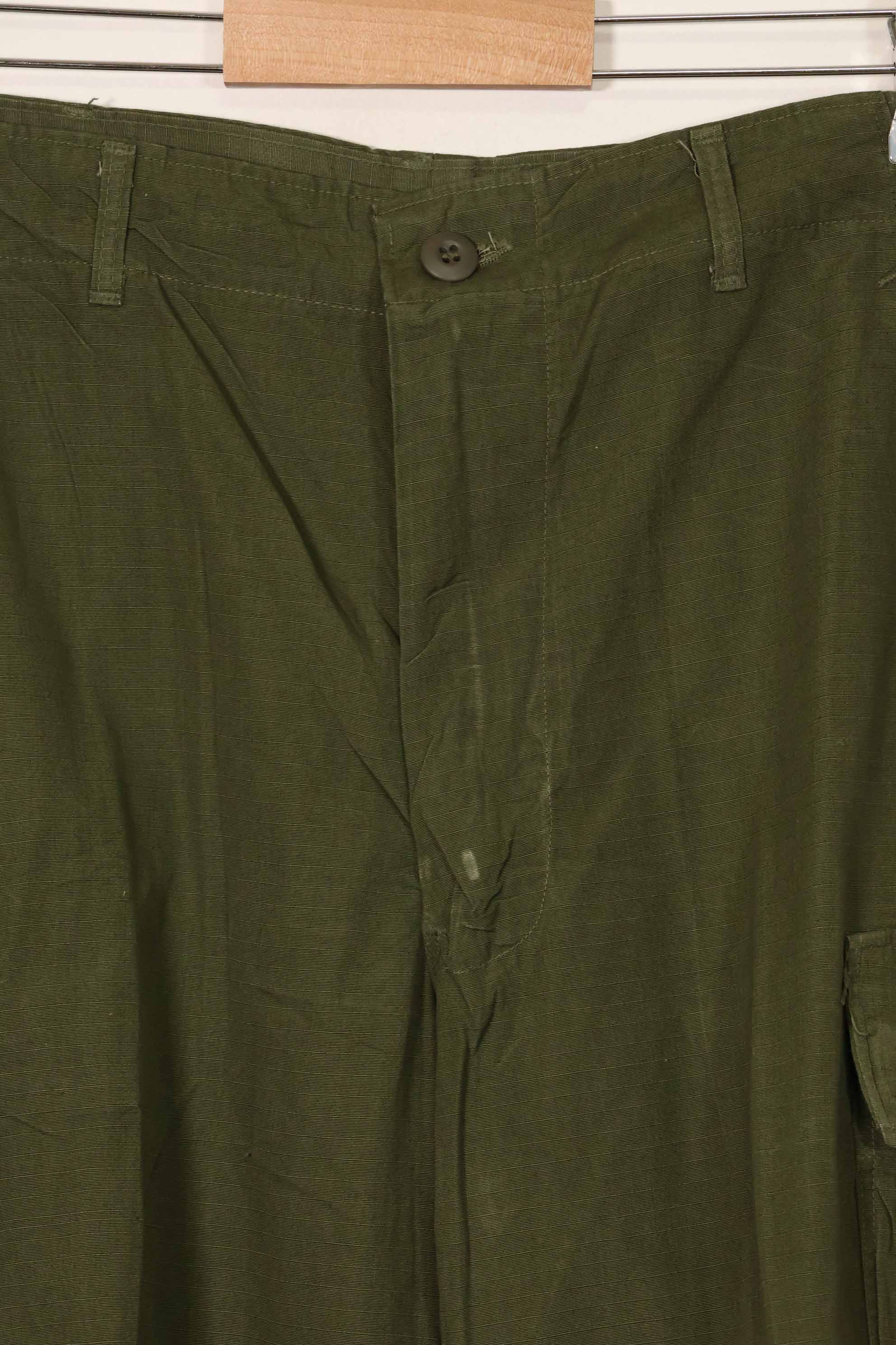 1969年契約　4th Model リップストップ　ジャングルファティーグ　パンツ　M-L　中古品