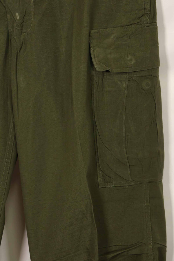 1969年契約　4th Model リップストップ　ジャングルファティーグ　パンツ　M-L　中古品