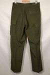 1969年契約　4th Model リップストップ　ジャングルファティーグ　パンツ　M-L　中古品