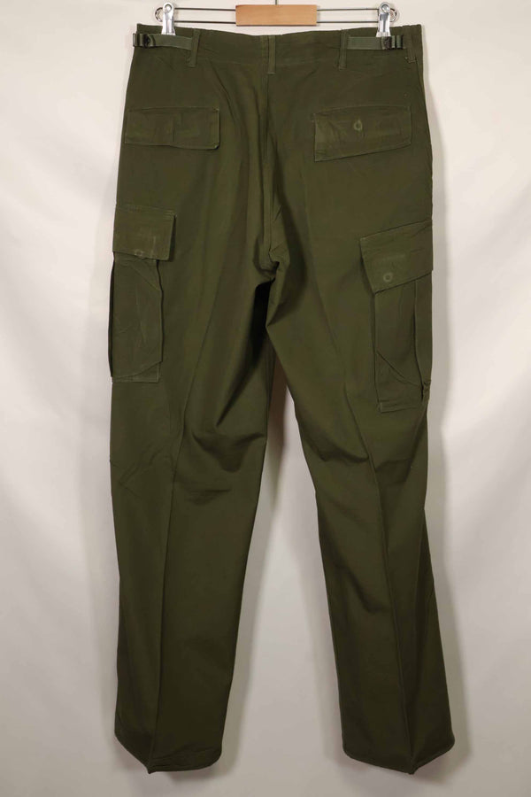 1969年契約　4th Model リップストップ　ジャングルファティーグ　パンツ　M-L　中古品