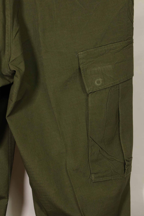1969年契約　4th Model リップストップ　ジャングルファティーグ　パンツ　M-L　中古品