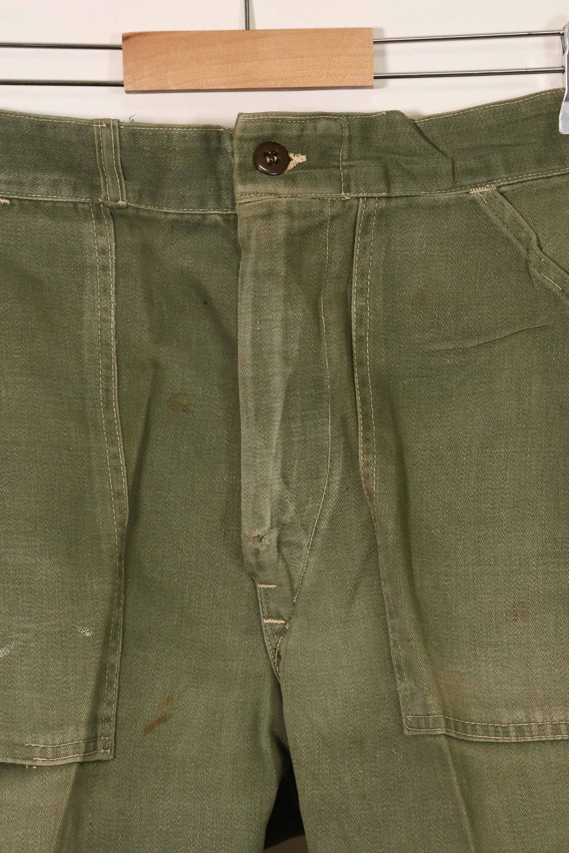 1960年代前半　OG-107 ユーティリティユニフォーム　ベイカーパンツ　改造品　第82空挺師団　F