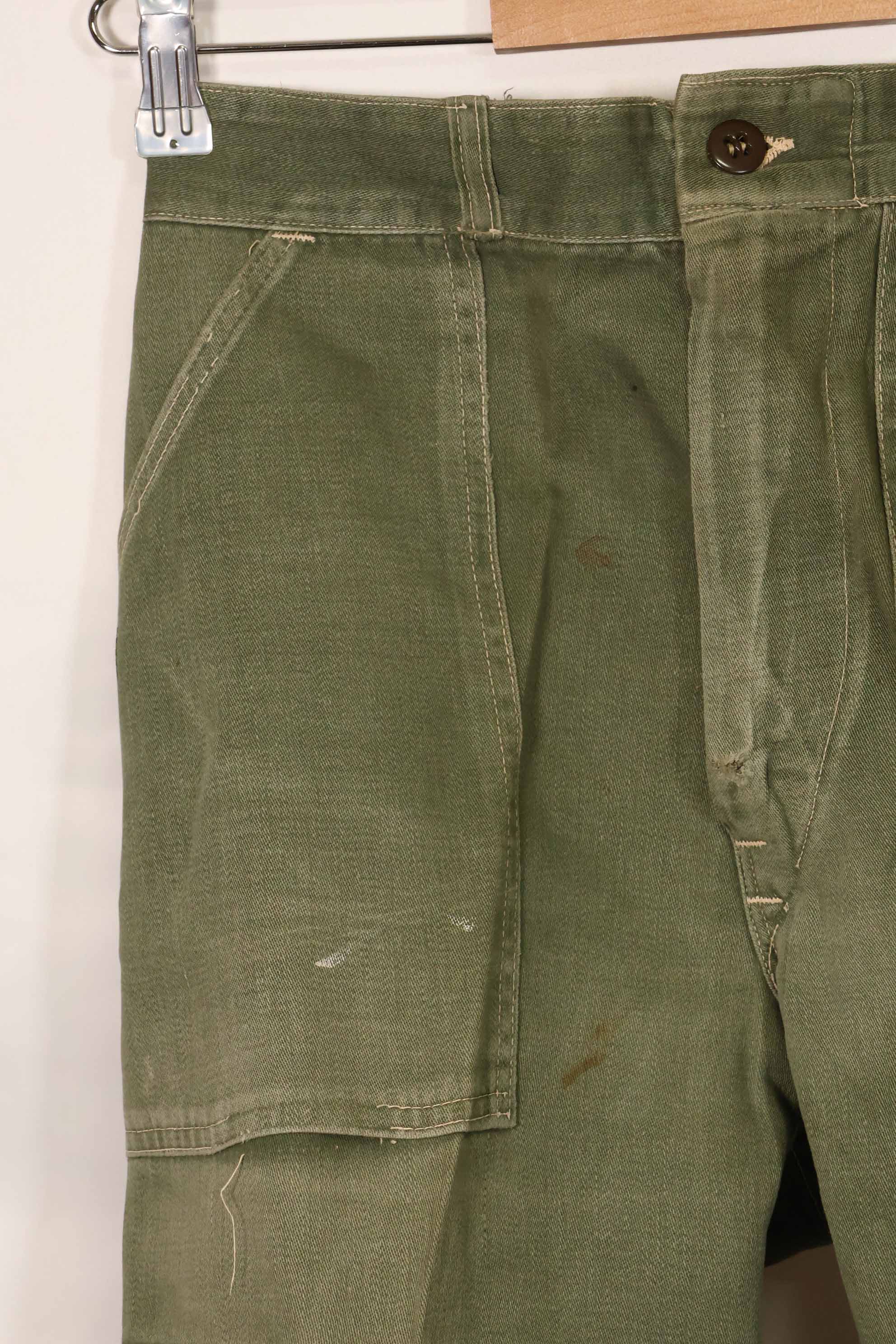 1960年代前半　OG-107 ユーティリティユニフォーム　ベイカーパンツ　改造品　第82空挺師団　F