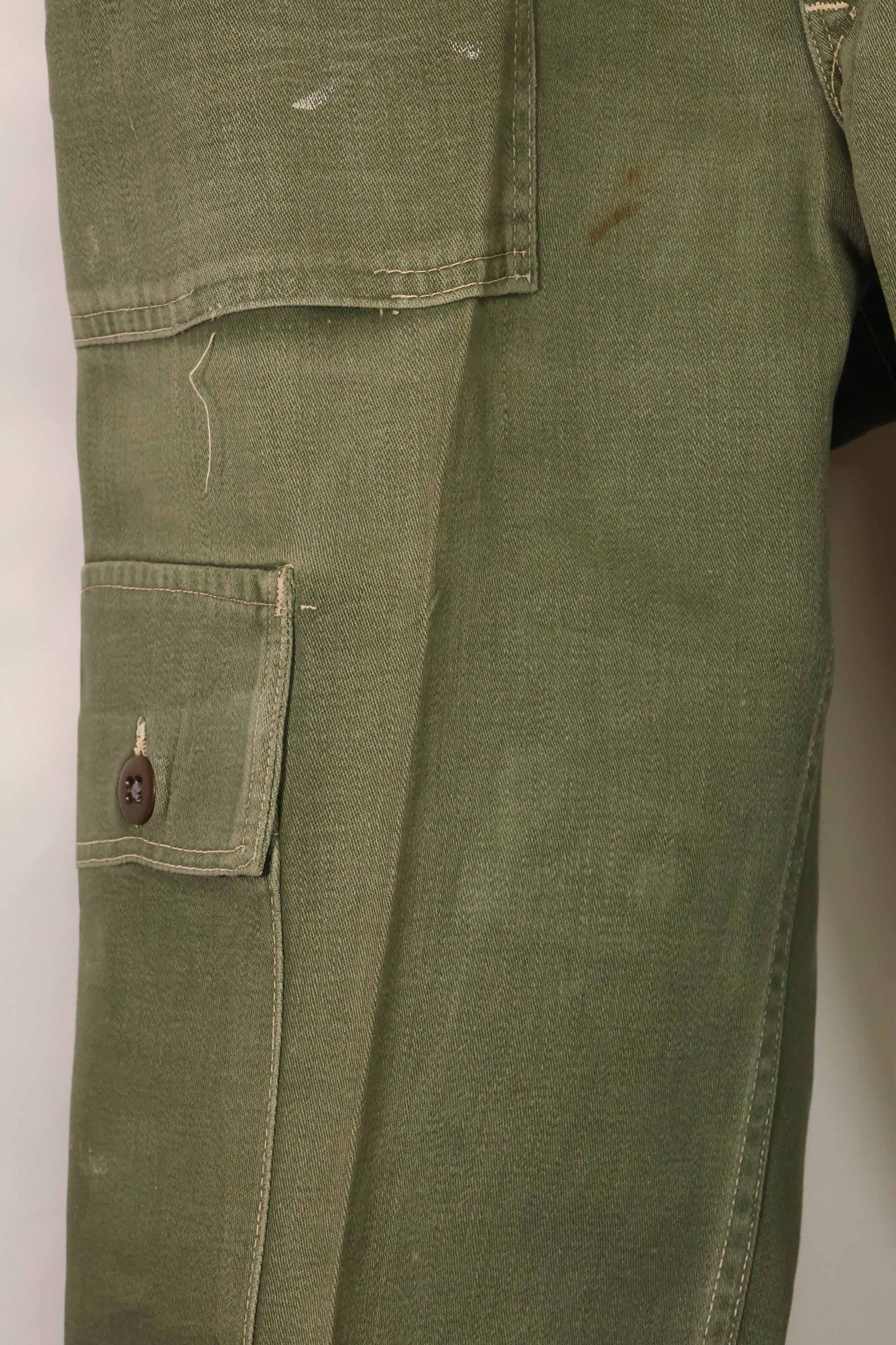 1960年代前半　OG-107 ユーティリティユニフォーム　ベイカーパンツ　改造品　第82空挺師団　F
