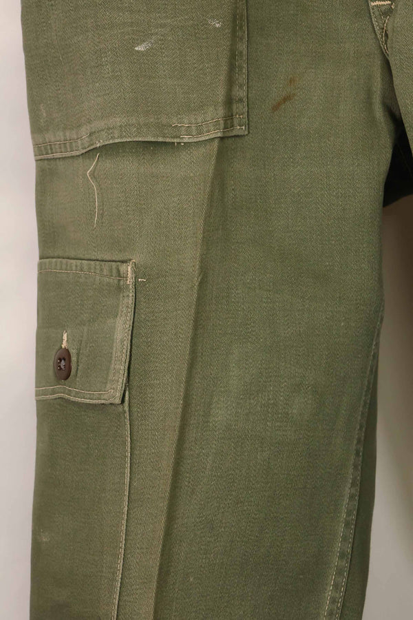 1960年代前半　OG-107 ユーティリティユニフォーム　ベイカーパンツ　改造品　第82空挺師団　F